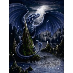 Puzzle dragonul negru 1500 piese